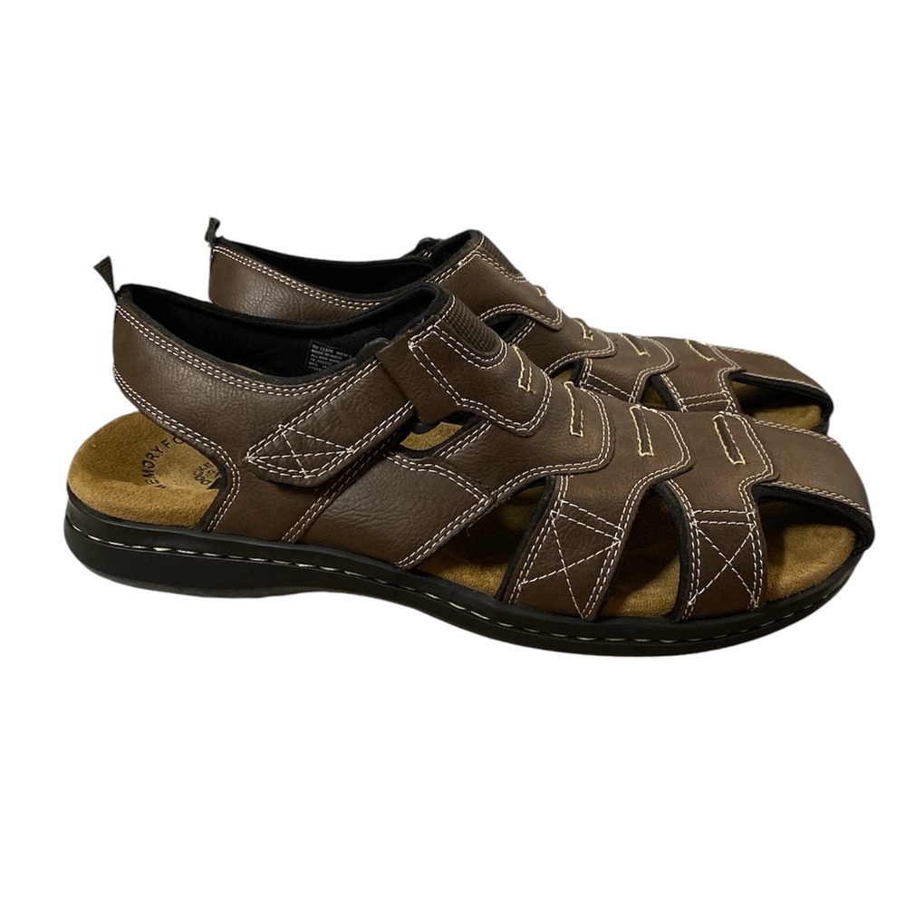 Dockers Men’s Searose Outdoor Sport Fisherman Sandal Shoes Size 13 Casual Brown